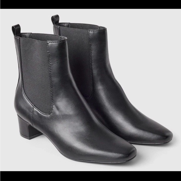 GAP Vegan Leather Ankle Boots - Picture 1 of 5